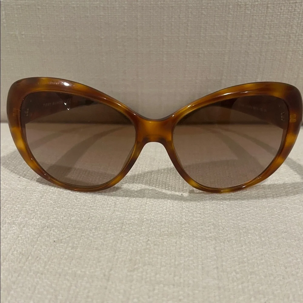 Tory Burch Tortoise Shell Sunglasses - Picture 2 of 12